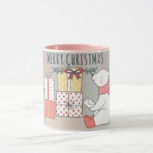 Mug Bear de Noël mignonne