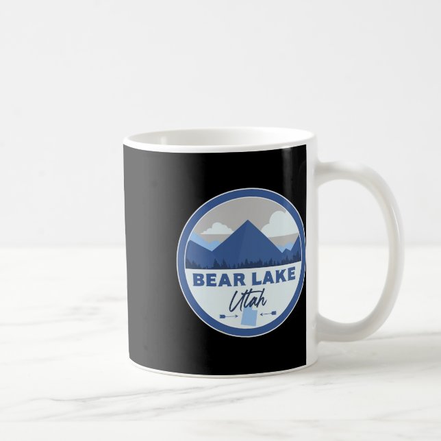 Mug Bear Lake Utah Ut Mountains Badge Hiking Souvenir  (Droite)