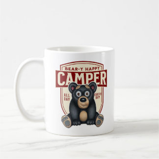 Mug Bear y Happy Camper Cute Bear