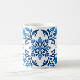 Mug 💙 Beau azulejos bleu azulejos II XXL carreaux Caf