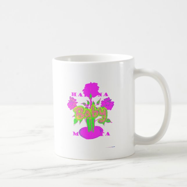 Mug Beau bébé Extraordinaire rose Inspirationnel Flora (Droite)