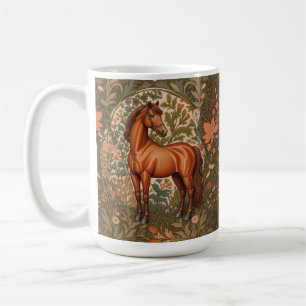 Mug Beau cheval Brown William Morris Inspiré