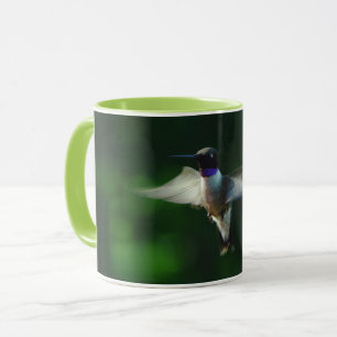 Mug Beau colibri dans la boug d'art en vol