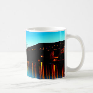 Mug Beau Coucher De Soleil Coloré Au Pont Golden Gate