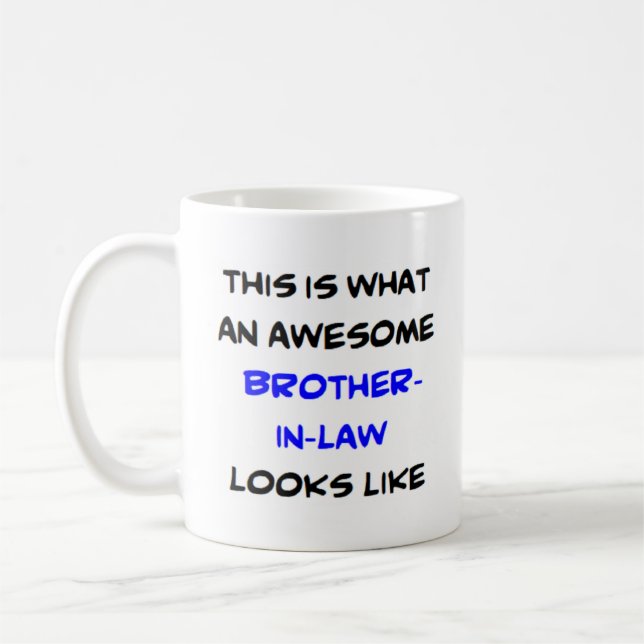 Mug beau-frère, génial (Gauche)