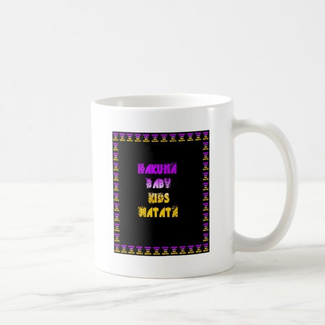Mug Beau Hakuna Matata Art Print (Droite)