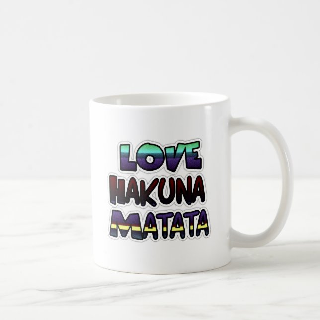 Mug Beau Hakuna Matata Art Print (Droite)