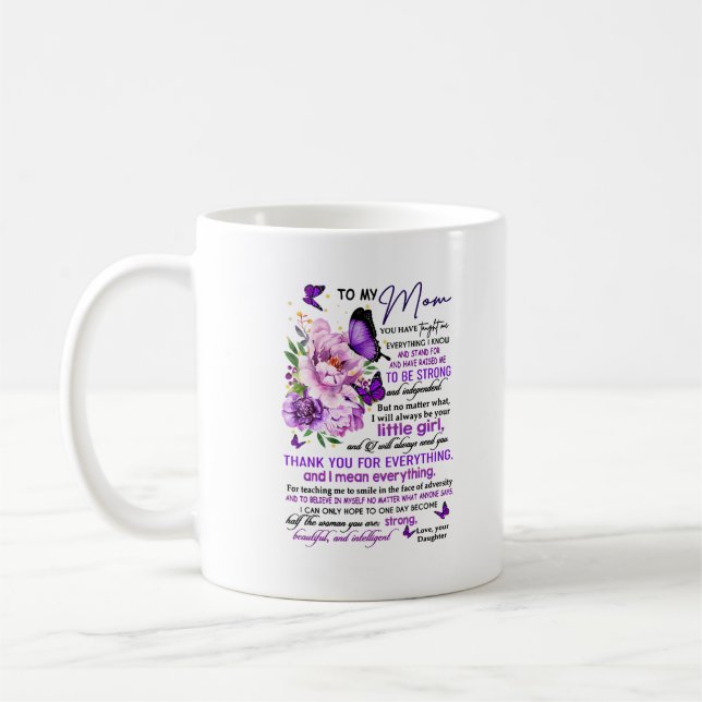 Mug Beau hommage aux femmes fortes et indépendantes (Gauche)