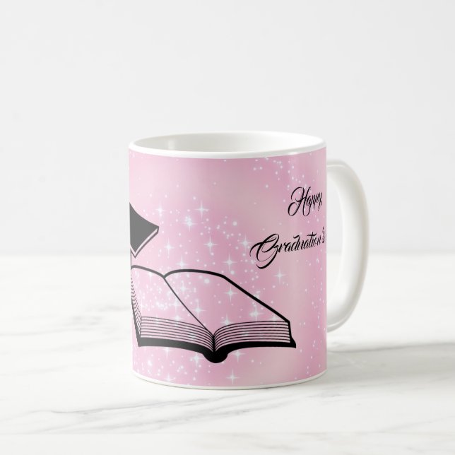 Mug Beau Joyeux Joyeux jour de Graduations (Devant droit)