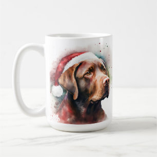 MUG BEAU LABRADOR À CHOCOLAT DE COULEUR D'EAU