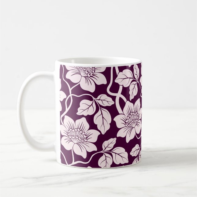 Mug Beau motif floral (Gauche)