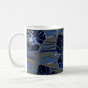 Mug Beau motif transparent avec aquarelle stylisée