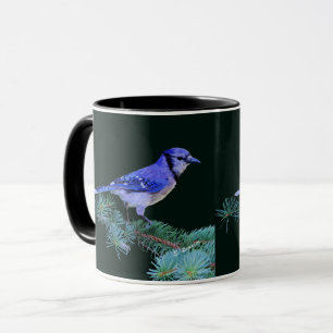Mug Beau oiseau bleu Jay