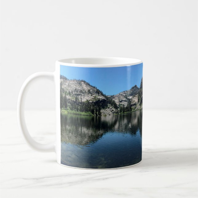 Mug Beau paysage du lac Tahoe et lac (Gauche)