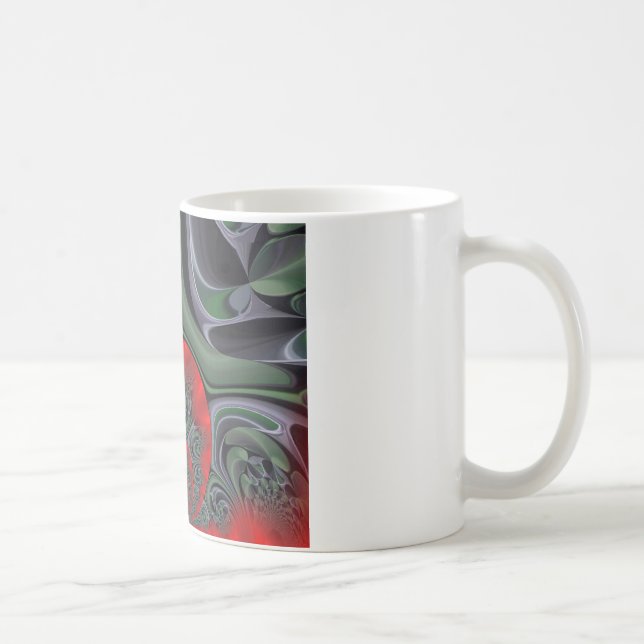 Mug Beau Rouge Aurora Art Imprimer (Droite)