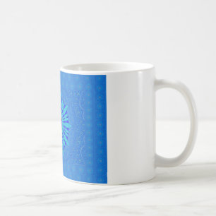 Mug Beau Royal Blue Mandala Art Imprimer
