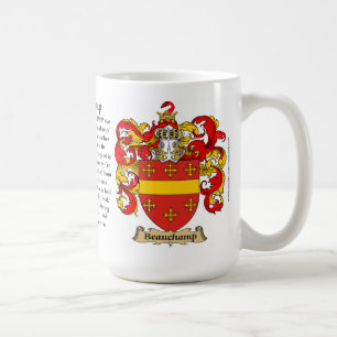 Mug Beauchamp, l'origine, la signification et la crêt