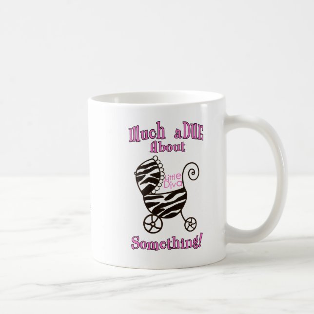 Mug "Beaucoup d'AUTEUR à propos de quelque chose !" La (Droite)