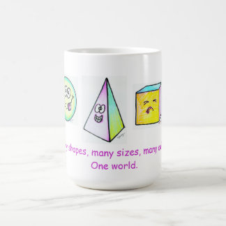 Mug Beaucoup de formes, beaucoup de couleurs un monde