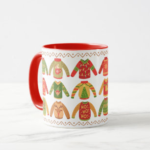 Mug Beaucoup de pulls moches à la pulpe de Noël