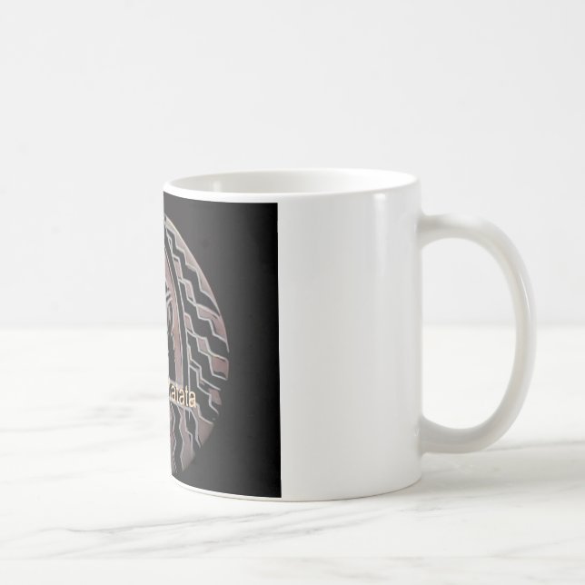 Mug Beauté africaine : Bongo Massai Portrait Art Triba (Droite)
