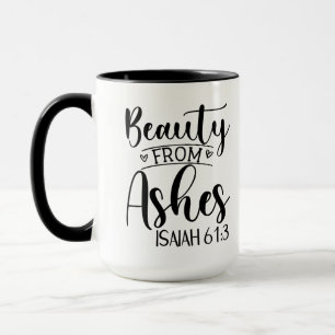 Mug Beauté d'Ashes Isaïe 61:3