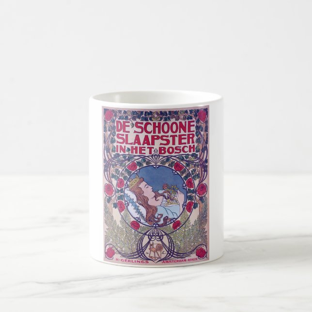 Mug Beauté dormante, Art de couverture, Van Caspel (Centre)