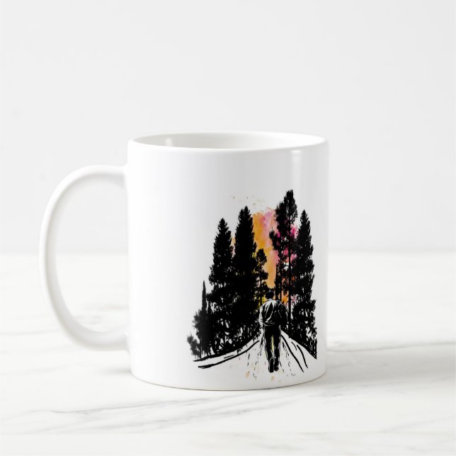 Mug beauté naturelle profiter de la promenade (Gauche)