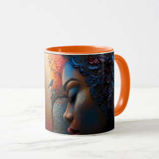 Mug 🎨 🌺 Beauté Serene en Art 🍵