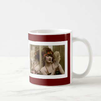 Mug Beauté victorienne avec ventilateur et réflexion