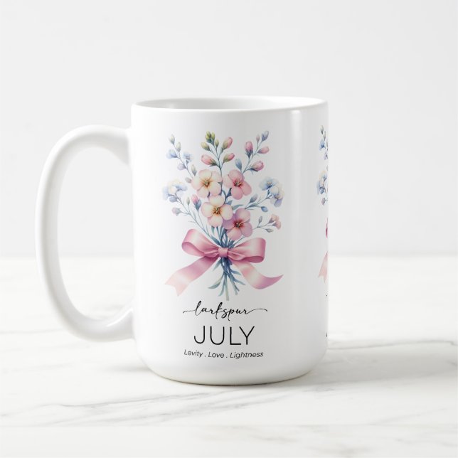 Mug Beautiful Birth Month Flower/Daffodil/March (Gauche)