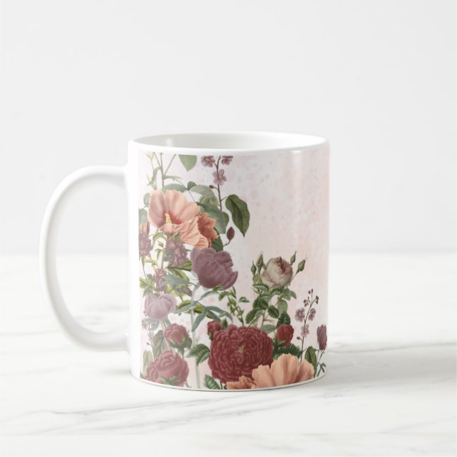 Mug Beautiful rose cup (Gauche)