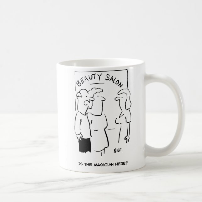 Mug Beauty Salon - le magicien est là ? (Droite)