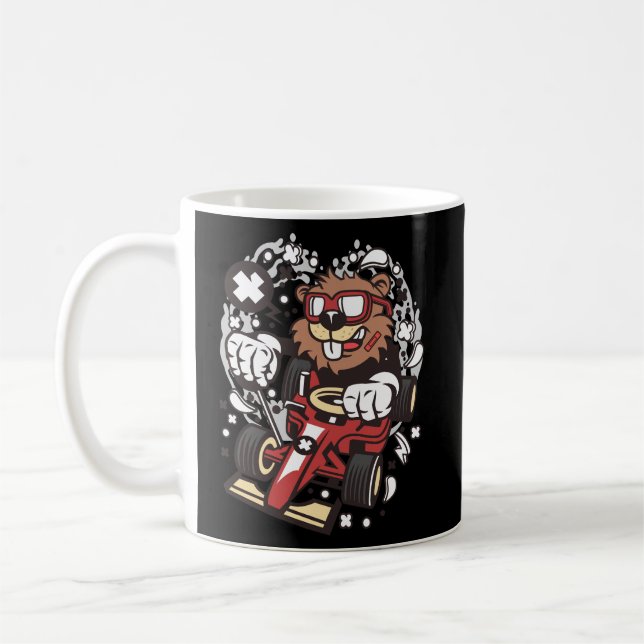 Mug Beaver Racer (Gauche)