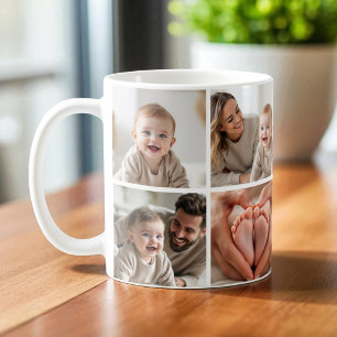 Mug Bébé 8 Collage de photos Jolie Image Instagram