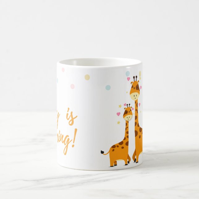 Mug bébé arrive (Centre)