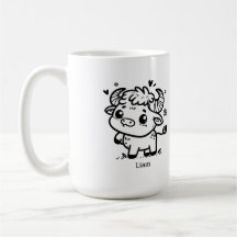 Bébé Buffle Fluffy - Animal de Ferme Kawaii