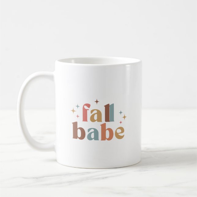 Mug Bébé d'automne (Gauche)