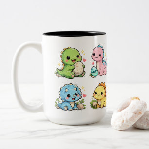 Mug Bébé Dinosaures Mignons Kawaii Dinosaure Ado