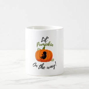 Mug Bébé et citrouille, Nouveau-né d'automne, nouvelle