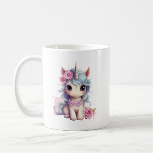 Mug Bébé fée mignon Unicorn Imaginaire mousseux