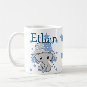 Mug Bébé mignon éléphant garçon