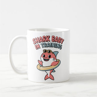 Mug Bébé Requin en Formation | Enfants