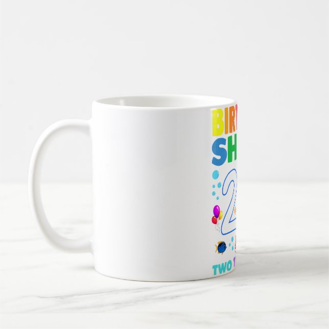 Mug Bébé Requin mignon Pour 2 Ans Requin Doo Tee - shi (Gauche)