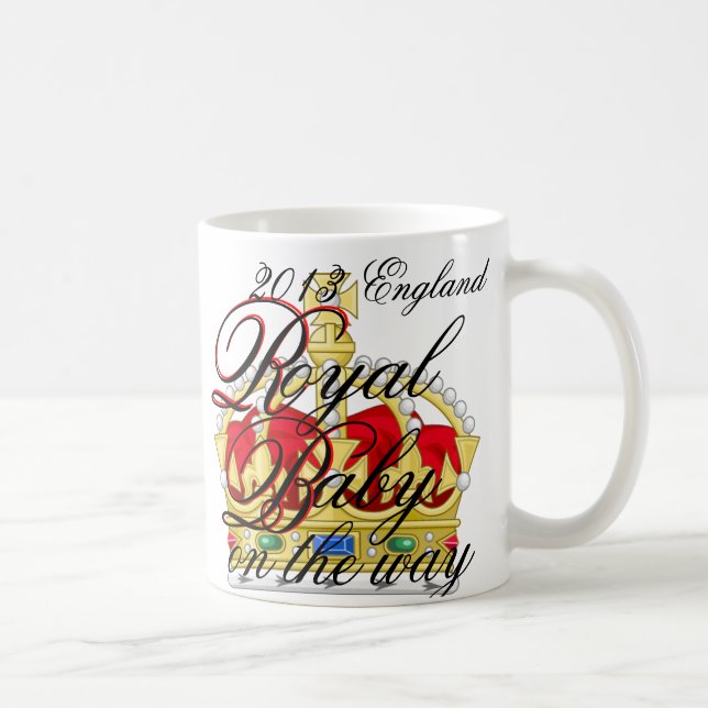 Mug Bébé royal de Kate et de William sur le chemin (Droite)