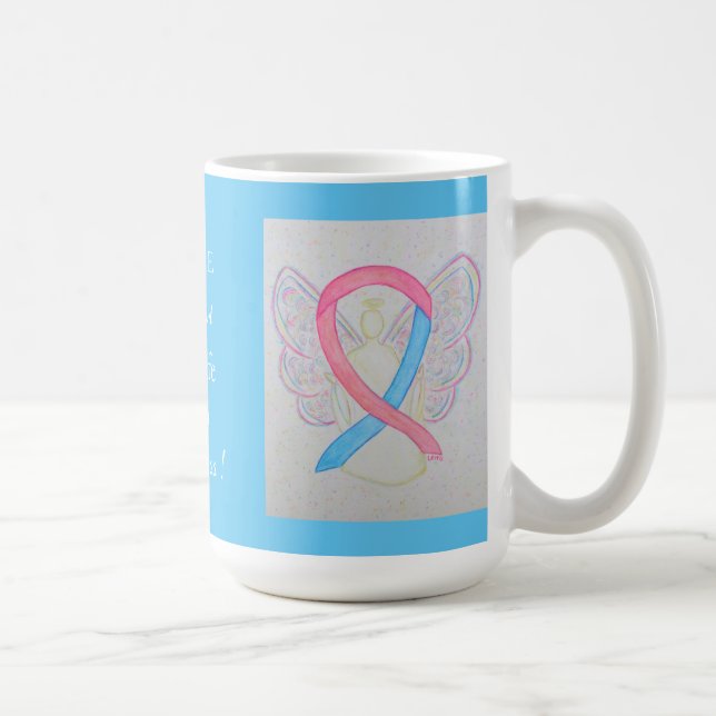 Mug Bébé Safe Haven Sensibilisation Ruban Angel Custom (Droite)