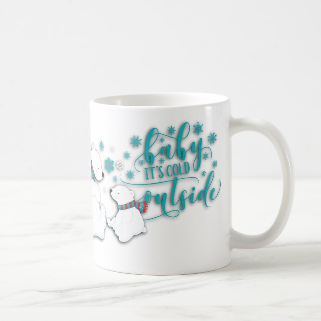 Mug Bébé Ses Ours Polaires Froids (Droite)