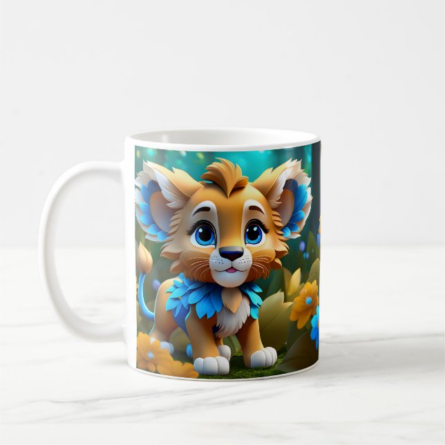 Mug Bébés adorables mignons Animaux (Gauche)