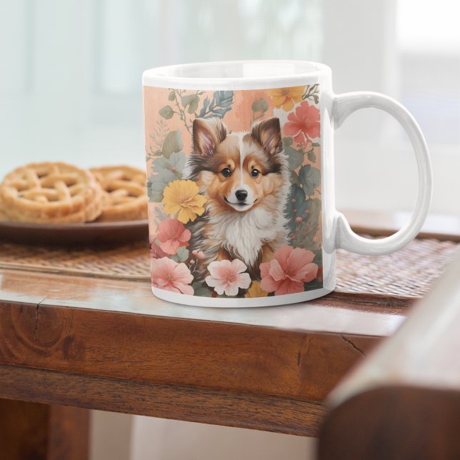 Mug Bébés mignons animaux | Chipette Chien Chien de Sh (Créateur téléchargé)