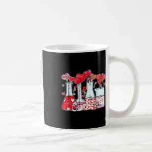 Mug Bécher Tester Tube Coeur Laboratoire Valentines Sc